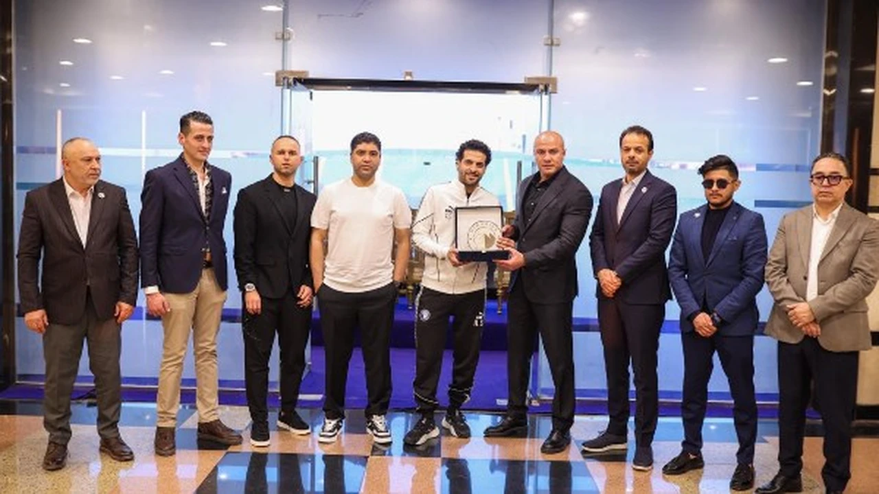 تعاون مشترك.. بيراميدز يرحب بوفد من نادي المدينة الليبي